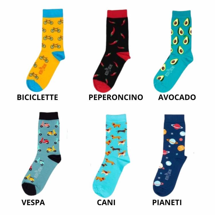 Calzini fantasia divertenti uomo e donna Alter Socks ALTER SOCKS