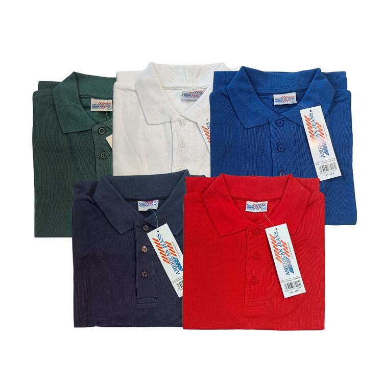 POLO UOMO BASIC AMERICAN JEANS 8049 