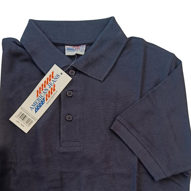 POLO UOMO BASIC AMERICAN JEANS 8049 