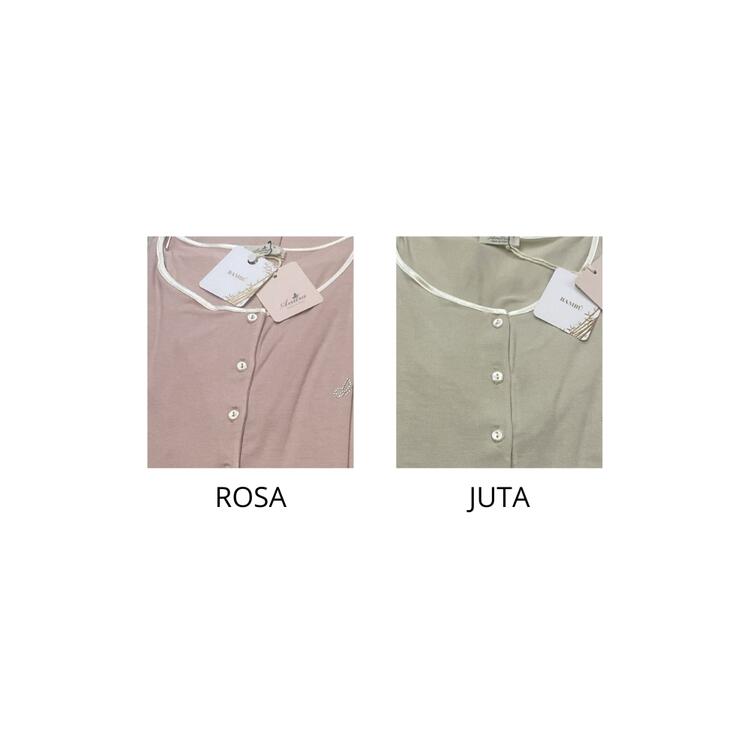 ANDRA 9988 WOMEN'S BAMBOO VISCOSE SERAFINO PAJAMAS Andra