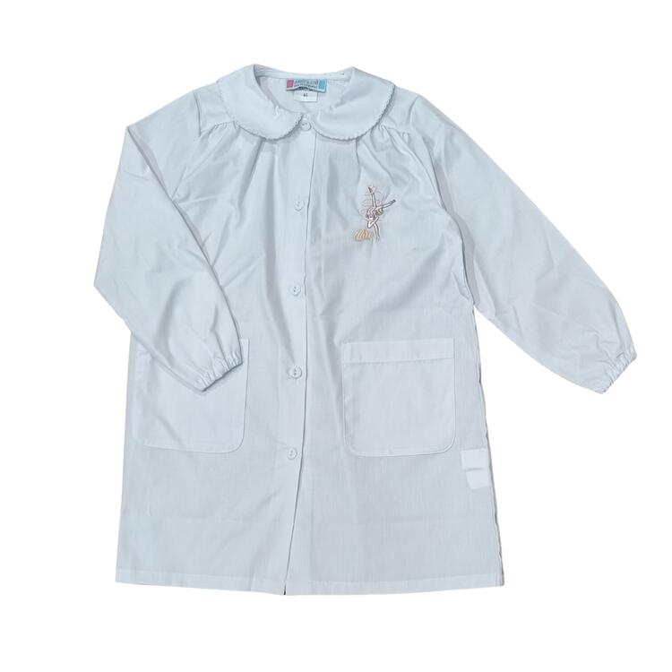 GREMBIULE SCUOLA BAMBINA 90280 RICAMO BALLERINA Andy&Gio