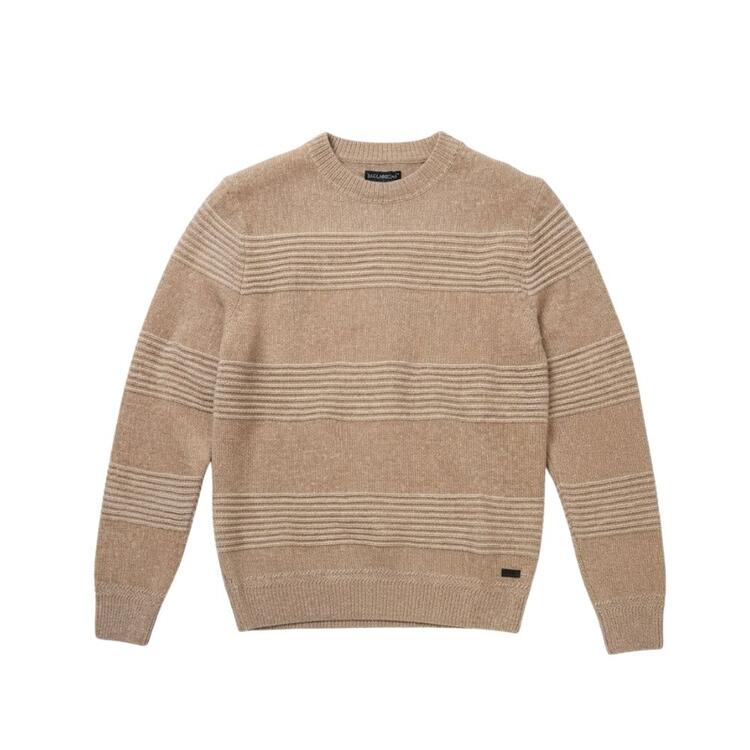 Maglione uomo girocollo a coste orizzontali Baci&Abbracci 460181 Baci & Abbracci