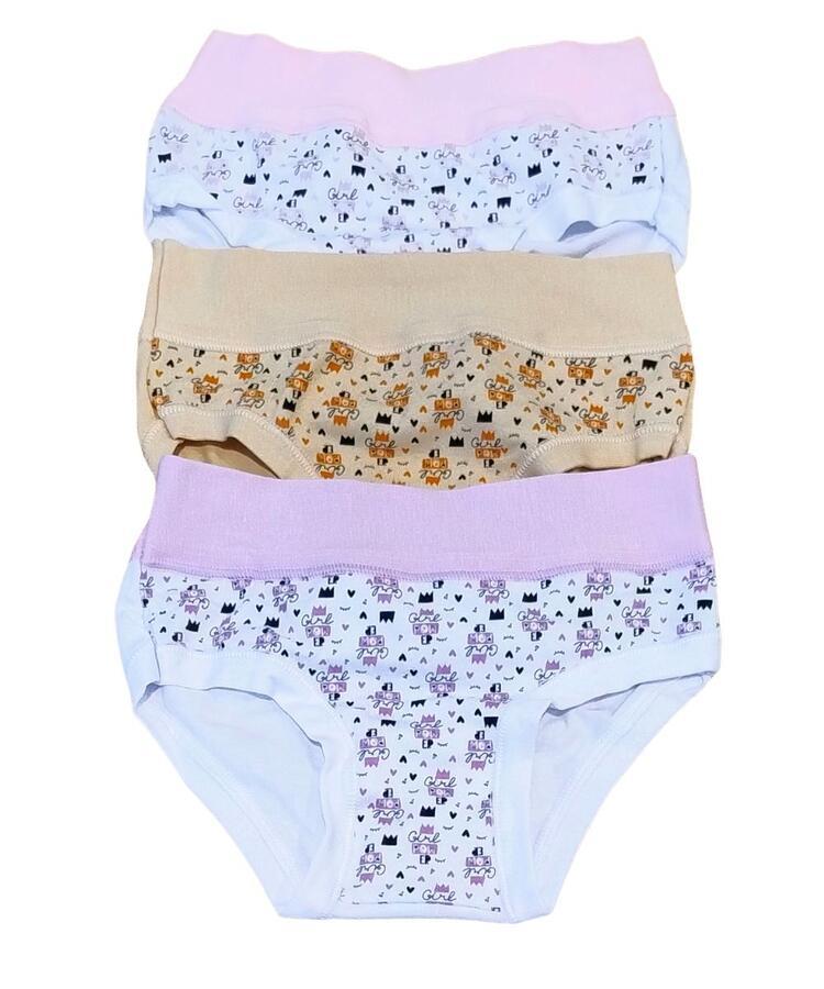 Slip da bambina in cotone elasticizzato Alvada B9710 (1 capo) ALVADA