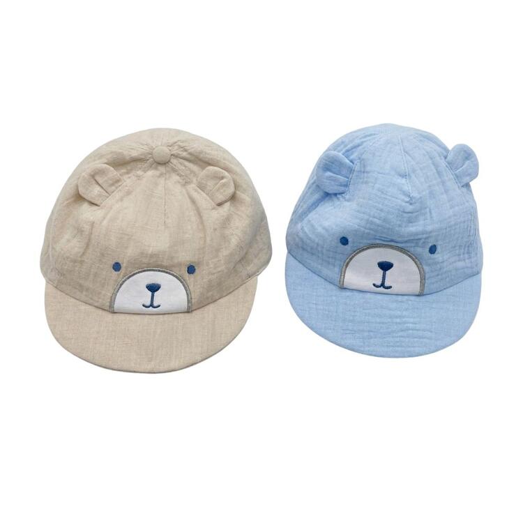 CAPPELLINO NEONATO CON VISIERA ORSETTO ELLEPI BH8010 Ellepi