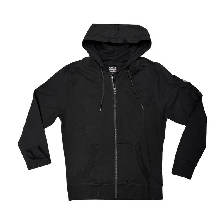 HERREN-KAPUZENPULLOVER MIT DURCHGEHENDEM ZIP BACI&ABBRACCI BAM5407 Baci & Abbracci