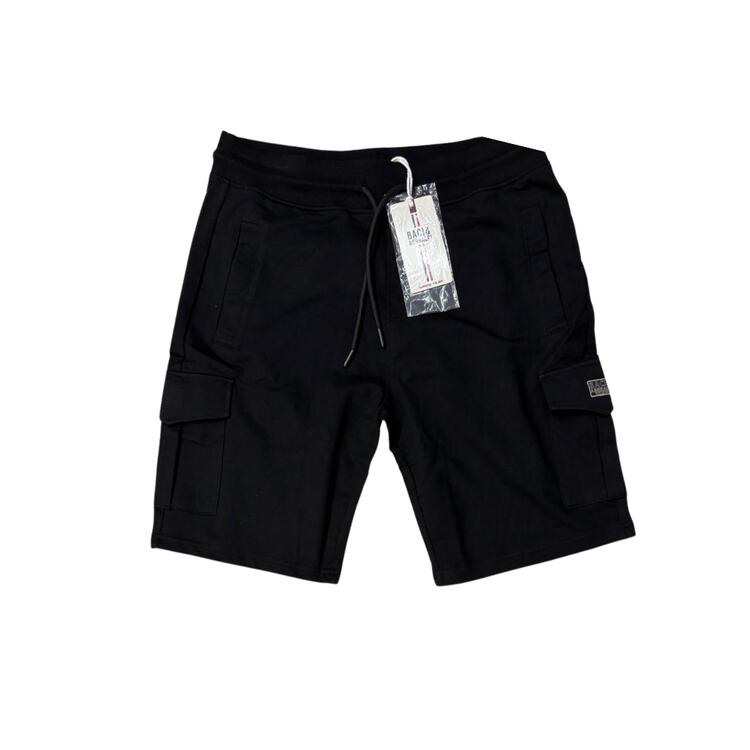 BERMUDA UOMO IN FELPA SGARZATA CON TASCONI BACI&ABBRACCI BAM5408 Baci & Abbracci