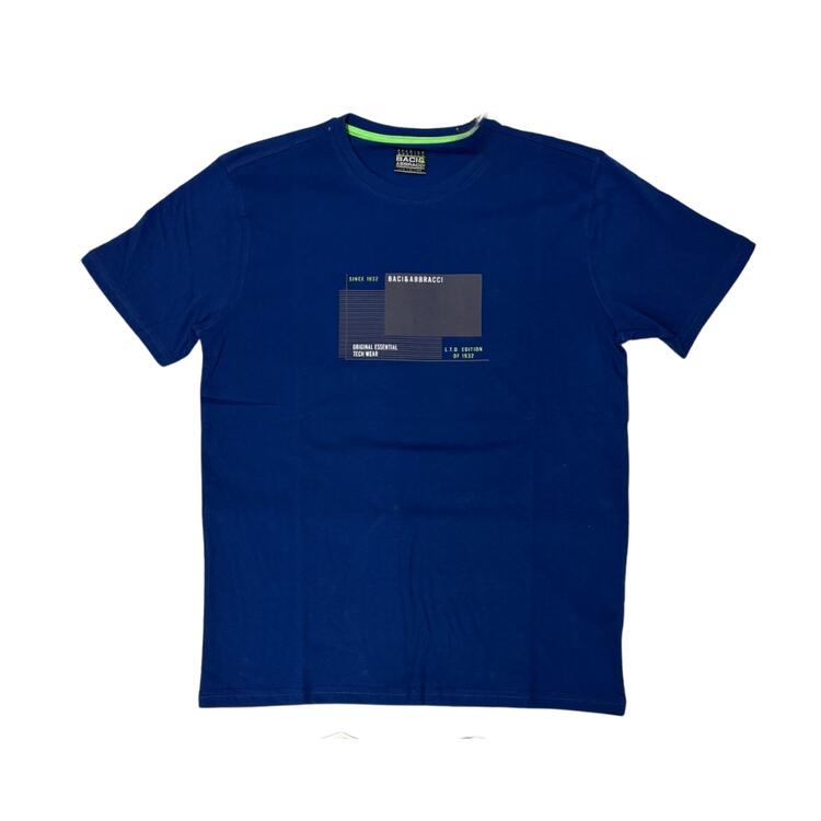 T-SHIRT UOMO CON STAMPA BACI&ABBRACCI BAM5422 Baci & Abbracci