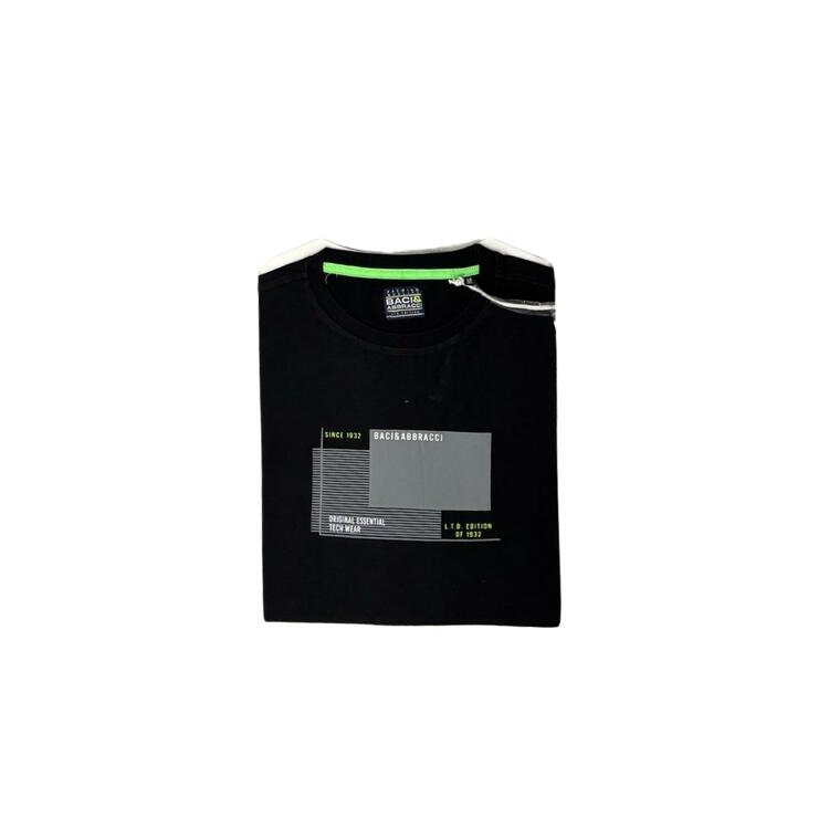 T-SHIRT UOMO CON STAMPA BACI&ABBRACCI BAM5422 Baci & Abbracci