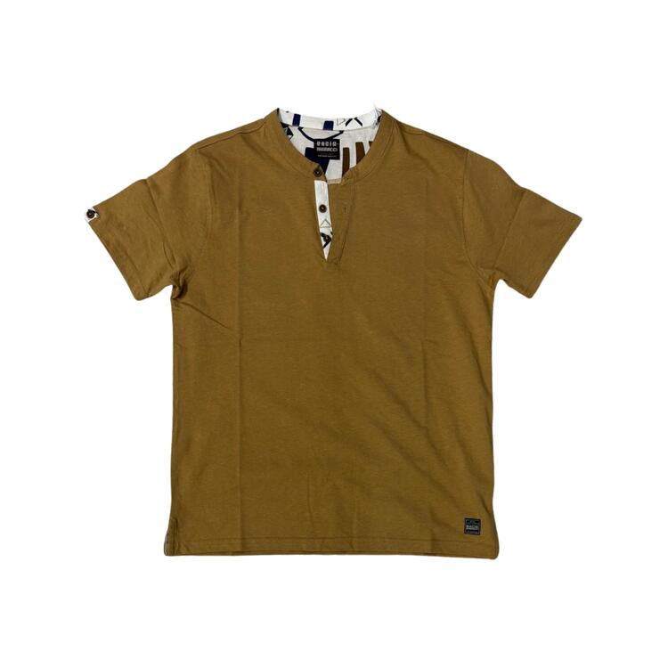T-SHIRT UOMO IN COTONE CON BOTTONCINI BACI&ABBRACCI BAM5448 Baci & Abbracci