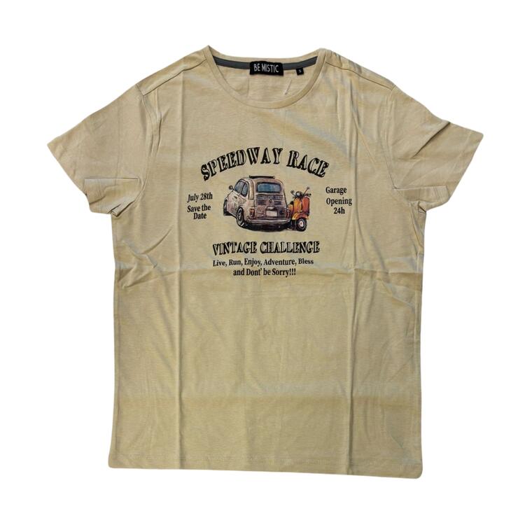 T-SHIRT UOMO COTONE BE MISTIC 10328 Be Mistic