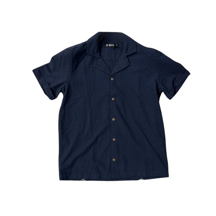 CAMICIA DA UOMO MEZZA MANICA IN SEERSUCKER BE MISTIC 10708U Be Mistic