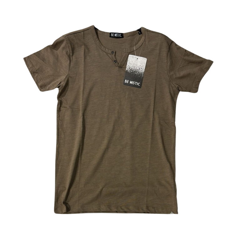 T-SHIRT UOMO FIAMMATA SCOLLO A V BE MISTIC C3028 Be Mistic