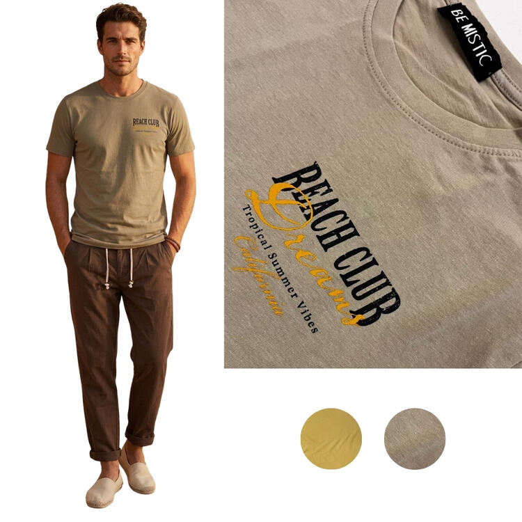 T-SHIRT UOMO STAMPATA BE MISTIC 31184 Be Mistic