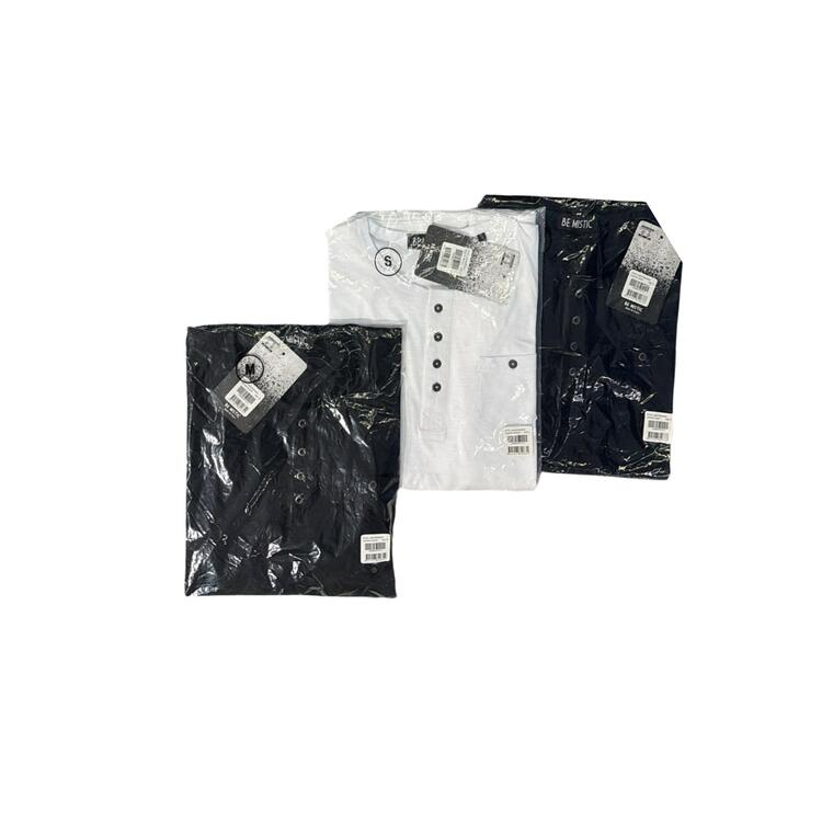 T-SHIRT UOMO FIAMMATA SERAFINO CON TASCHINO BE MISTIC 369U Be Mistic