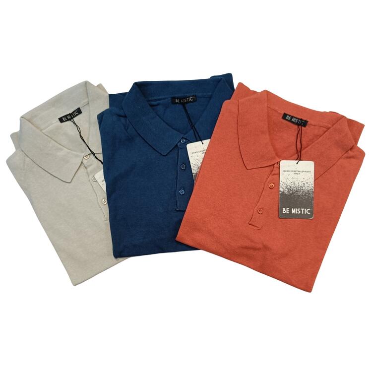 POLO MEZZA MANICA UOMO IN MAGLINO BE MISTIC 667B Be Mistic