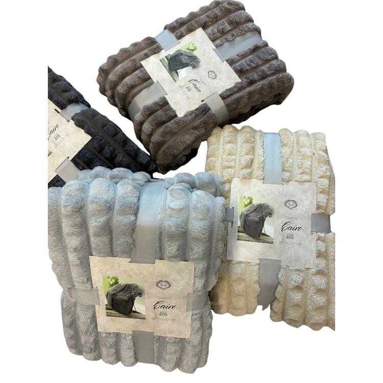 COPERTA PLAID SOPHIE MAISON CAIRO 200 X 220  SOPHIE MAISON