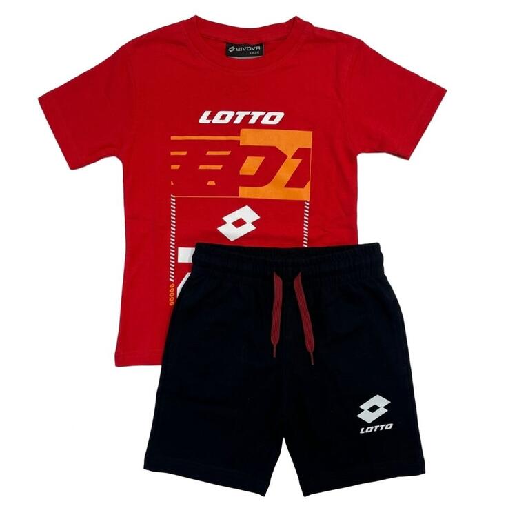 COMPLETO CORTO BAMBINO LOTTO CC003LB Lotto