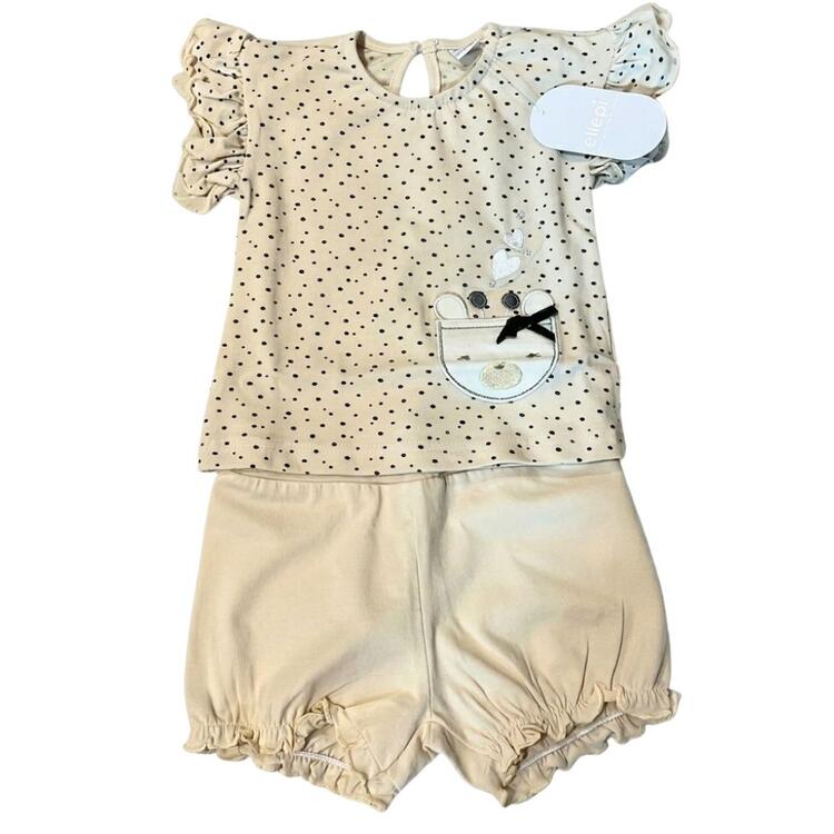 COMPLETO CORTO NEONATA ELLEPI CO5327 Ellepi