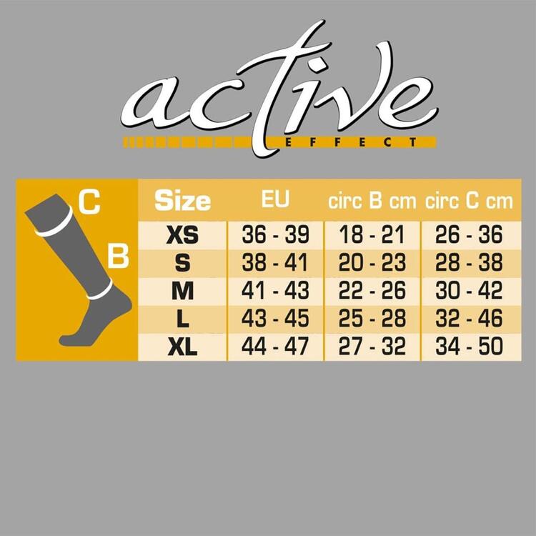 Gambaletti in cotone unisex riposanti 120 den. a compressione graduata Elly CR9105 Elly