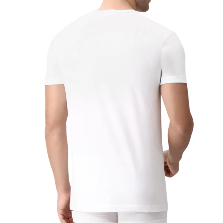CAGI 1328 T-SHIRT AUS GEKÄMMTER BAUMWOLLE FÜR HERREN MIT RUNDHALSAUSSCHNITT Cagi
