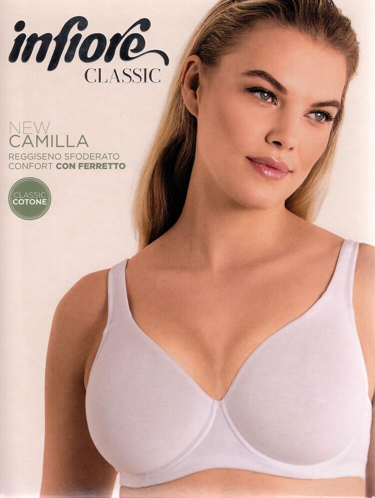 Reggiseno con ferretto in cotone Cotton Touch Infiore Camilla Infiore