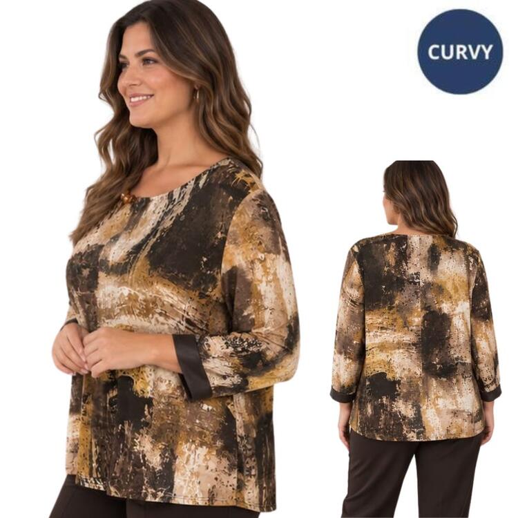 Casacca donna curvy Carla Ferroni 50363 CARLA FERRONI