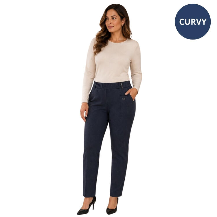 Pantalone donna curvy 70448 Carla Ferroni CARLA FERRONI