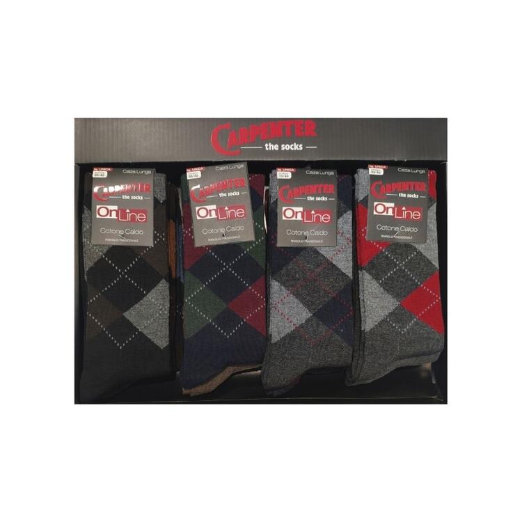 Calza lunga uomo in caldo cotone Carpenter 0351 Teacher (1 paio) Carpenter