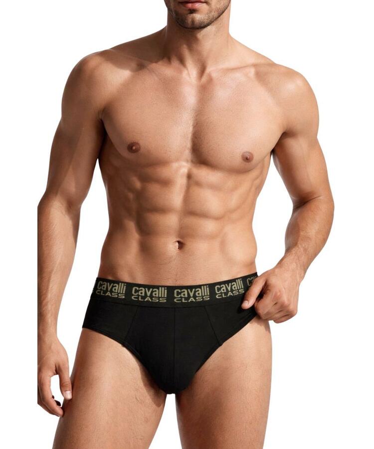 Slip uomo in cotone elasticizzato Cavalli Class QXO01D (2 CAPI) CAVALLI