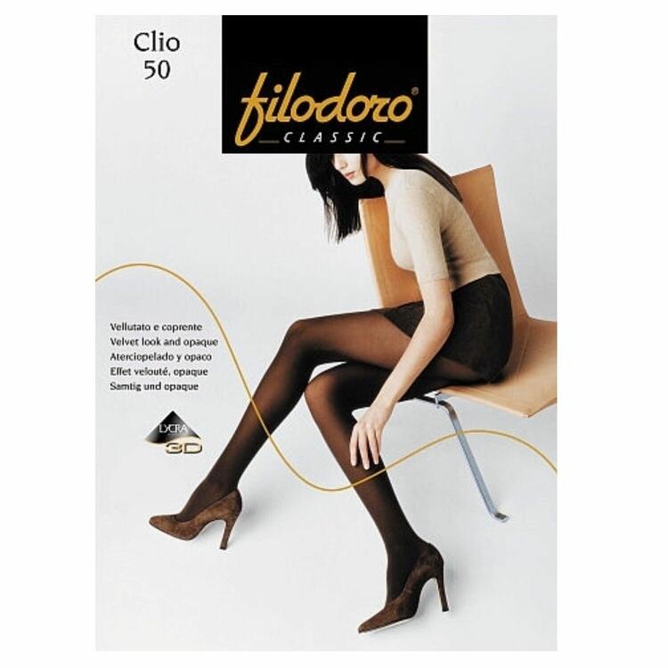 Filodoro Clio 50 opaque microfiber tights for women Filodoro