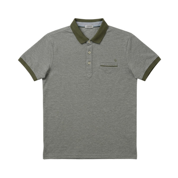 POLO UOMO PIQUET CON TASCHINO COVERI MOVING PL4995 Coveri Moving