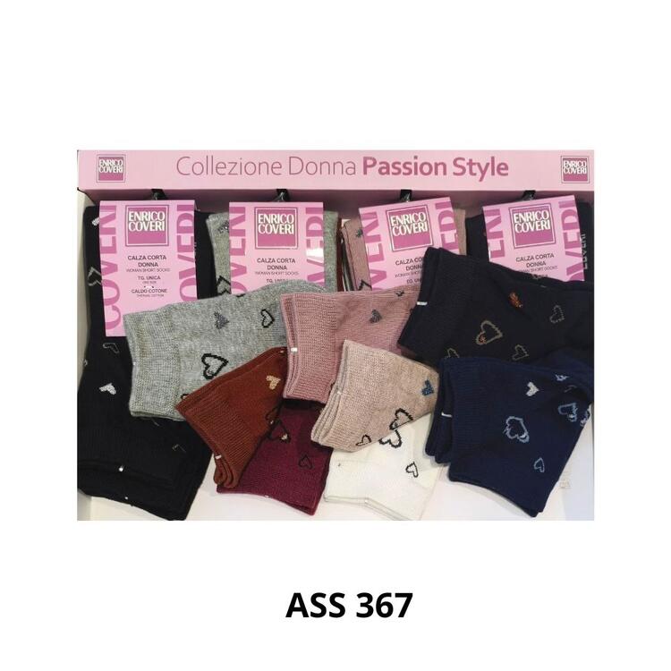 Calza corta donna in caldo cotone Coveri Elisa (1 paio) COVERI