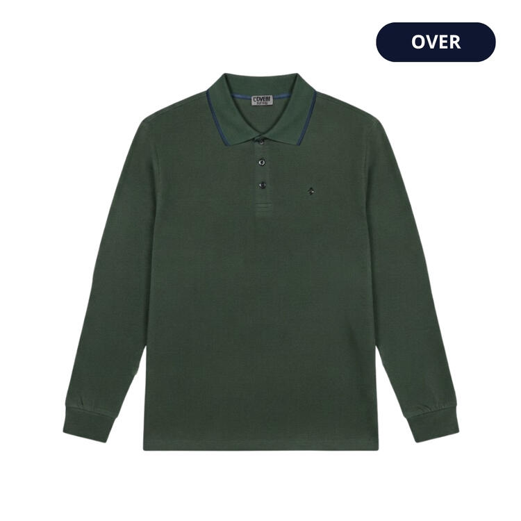 Polo uomo over a manica lunga Coveri OPL3172 3-6XL Coveri Moving