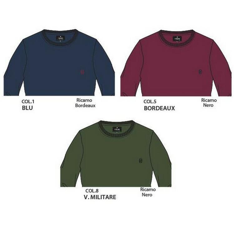 T-SHIRT UOMO A MANICA LUNGA COVERI TJ2120 Coveri Moving