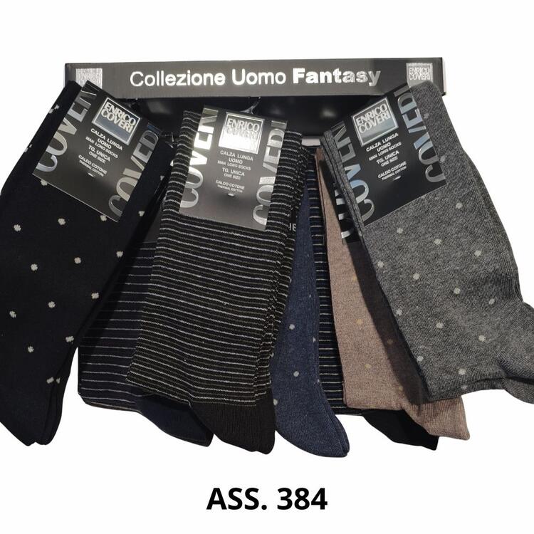 Calza lunga da uomo a fantasia Coveri Winter Line COVERI