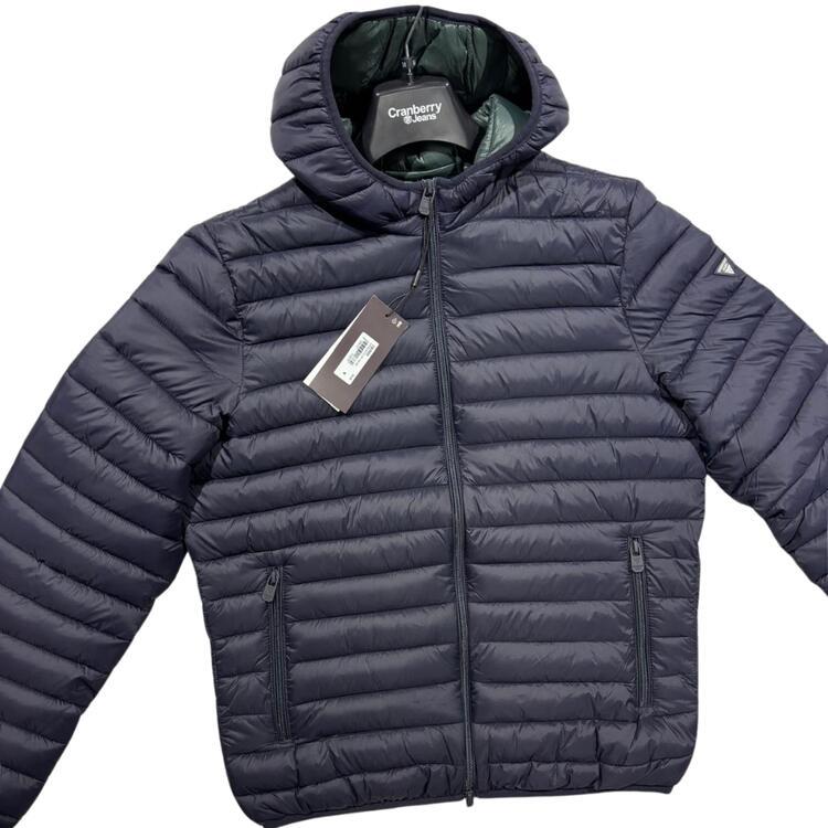 PIUMINO UOMO 100GR CON CAPPUCCIO CRANBERRY CB24003 Cranberry