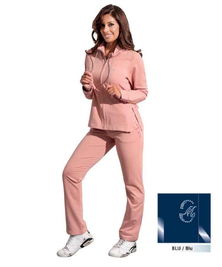 Tuta donna primaverile in cotone garzato Coveri DF5108 Coveri Moving