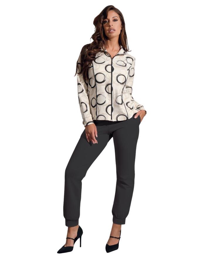 Tuta donna primaverile in cotone garzato Coveri DF5106 Coveri Moving