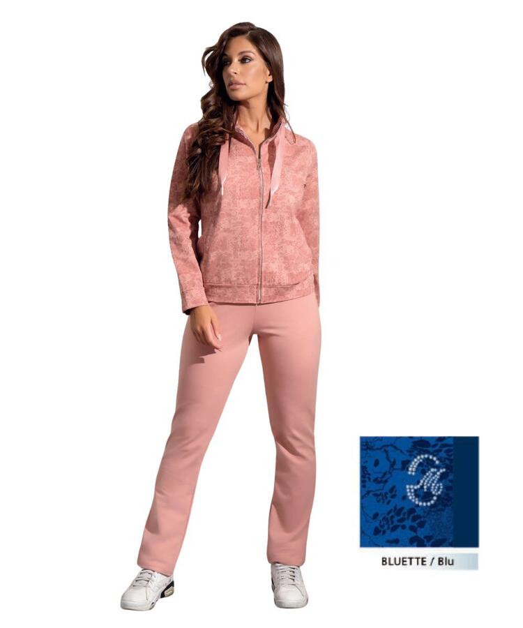 Tuta donna primaverile in cotone garzato Coveri DF5109 Coveri Moving