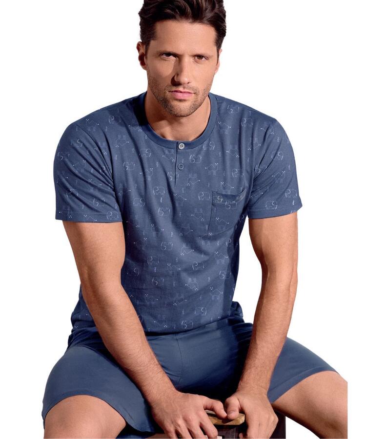 Pigiama uomo corto in jersey di cotone Infiore Uomo DSR754255 INFIOREUOMO