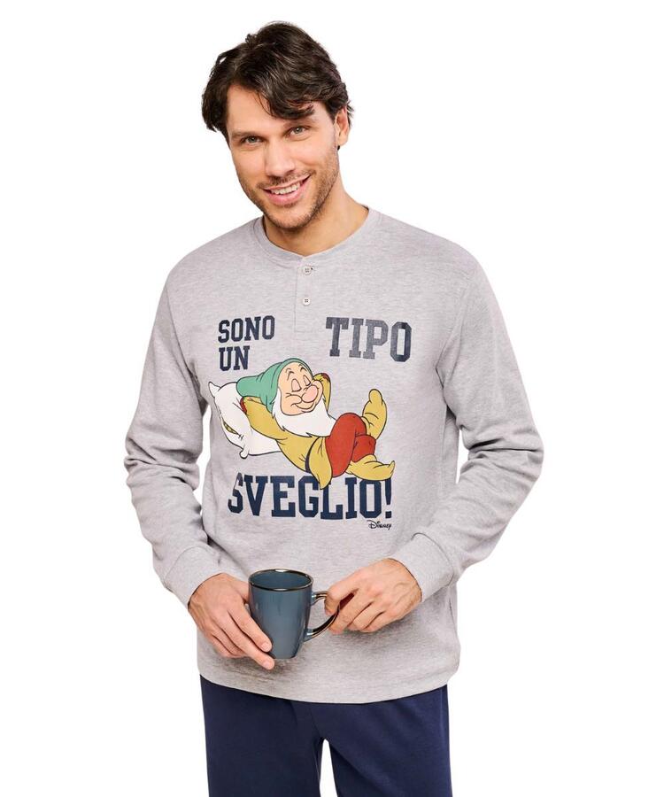 Pigiama uomo in jersey di cotone caldo 7 NANI Sabor DYG4917 NANI
