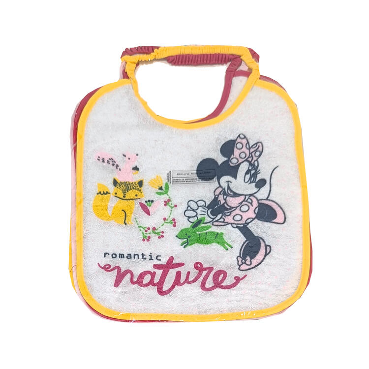 BIBS FOR GIRLS WITH ELASTIC DISNEY MINNIE MOUSE WD9550 Disney Baby