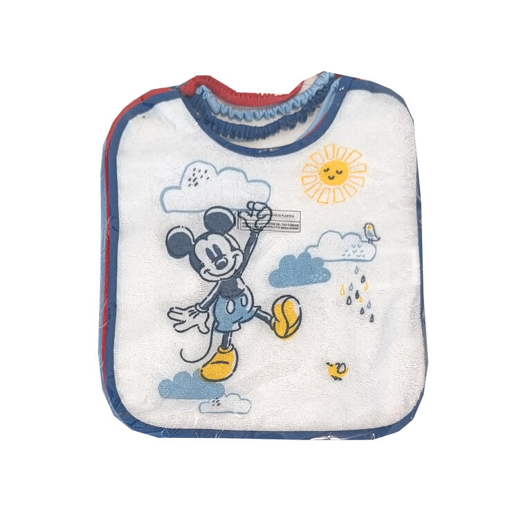 DISNEY MICKEY MOUSE BABY BIBS WITH ELASTIC WD9554 Disney Baby