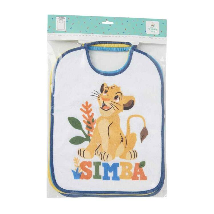 BAVETTA DA BAMBINO IN SPUGNA PLASTIFICATA CON ELASTICO 28x29 ELLEPI WD9671 Disney