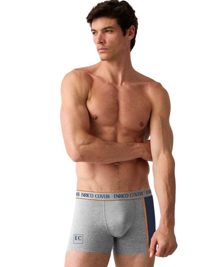 Boxer uomo in cotone elasticizzato Enrico Coveri EB1329 COVERI