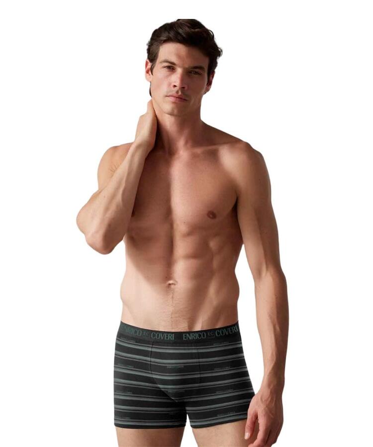 Boxer uomo in cotone elasticizzato Enrico Coveri EB1344 COVERI