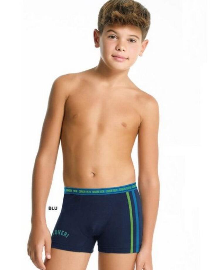 Boxer ragazzo in cotone elasticizzato Enrico Coveri EB4154 COVERI