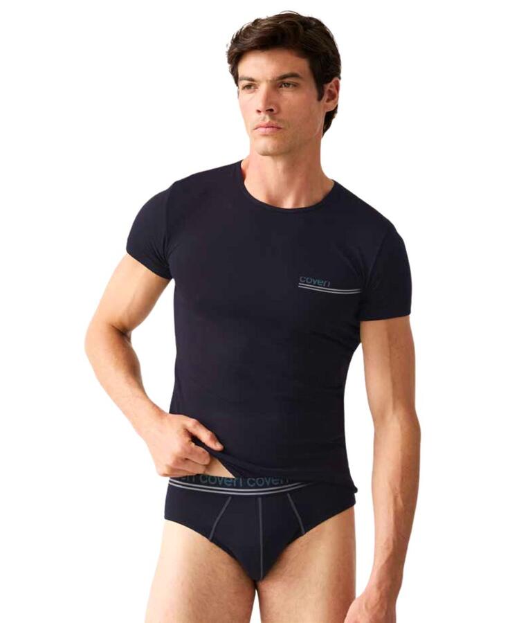 Conjunto de camiseta y calzoncillos para hombre Enrico Coveri EC1322S COVERI