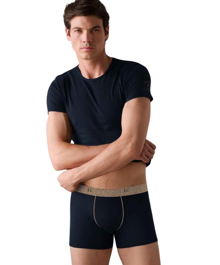 Completo uomo con t-shirt e boxer Enrico Coveri EC1337BX COVERI