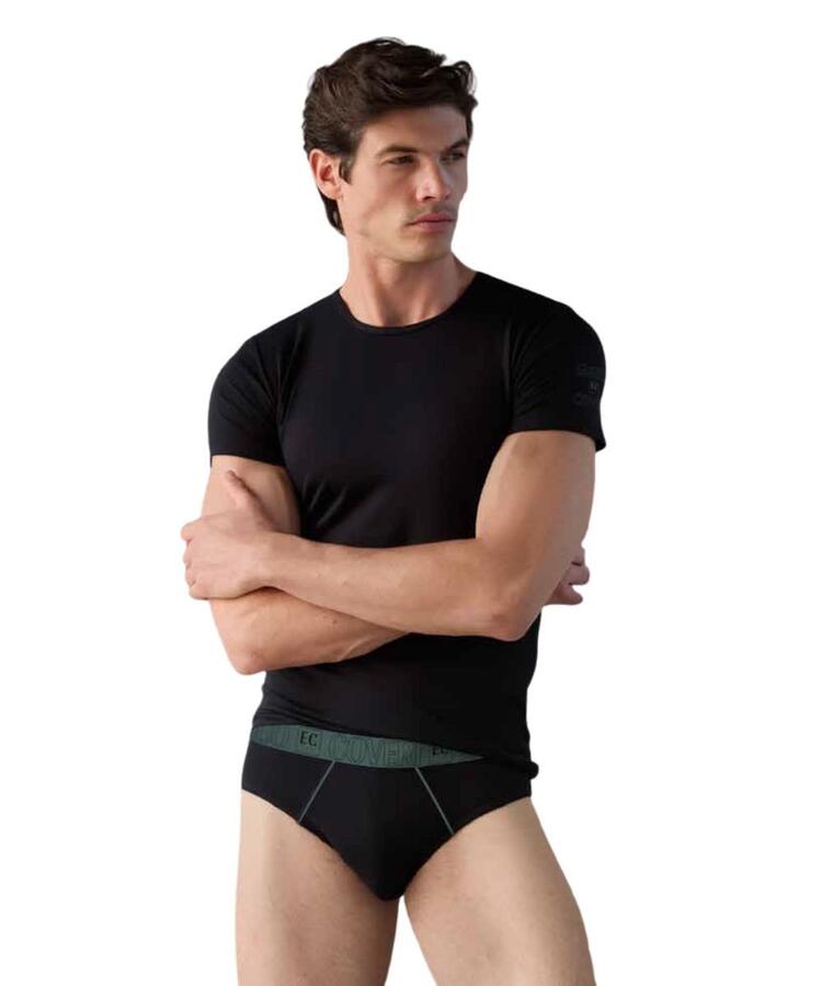 Completo uomo con t-shirt e slip Enrico Coveri EC1337S COVERI